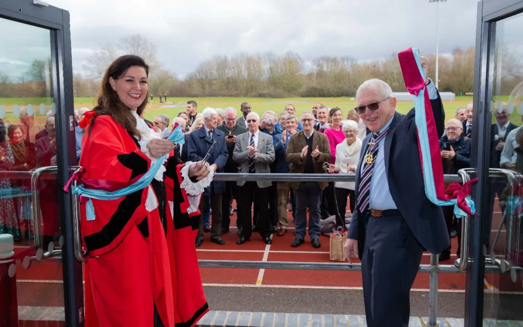 Official Opening of Blackheath & Bromley Harriers AC’s Community Sports Centre at Norman Park.